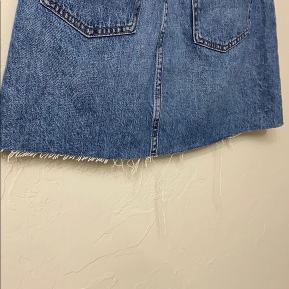 Madewell Blue A-Line Denim Skirt - Picture 6 of 10